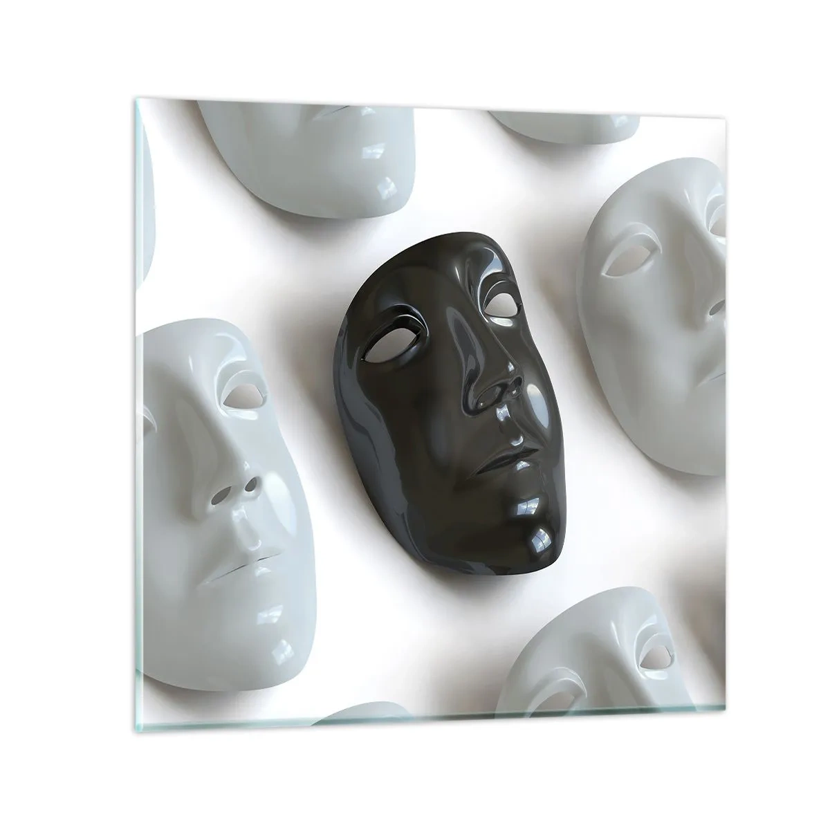 Cuadro sobre vidrio - Impresiones sobre Vidrio - ¿Cómo destacar? - 30x30 cm