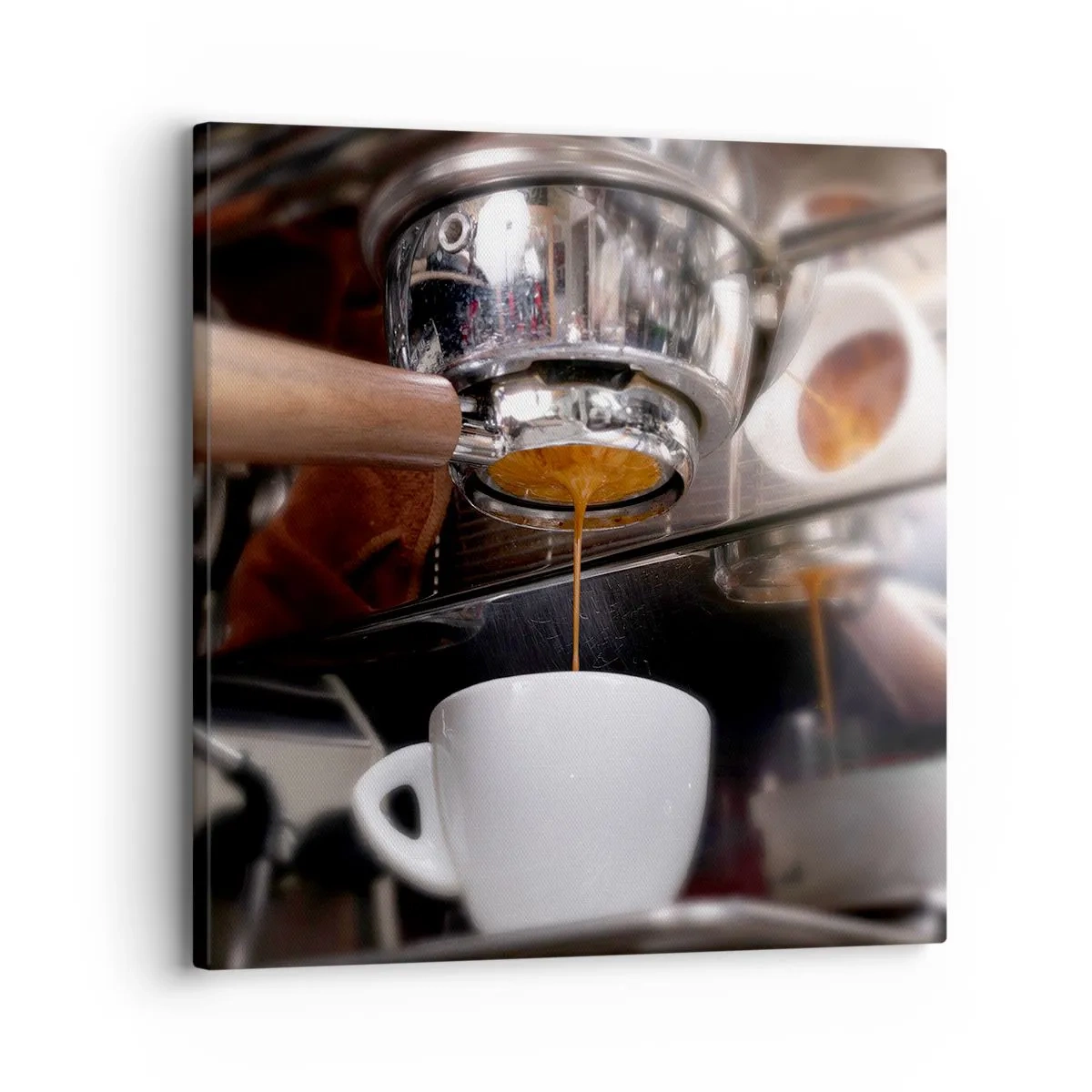 Cuadro sobre lienzo - Impresión de Imagen - El mejor momento del día - 30x30 cm