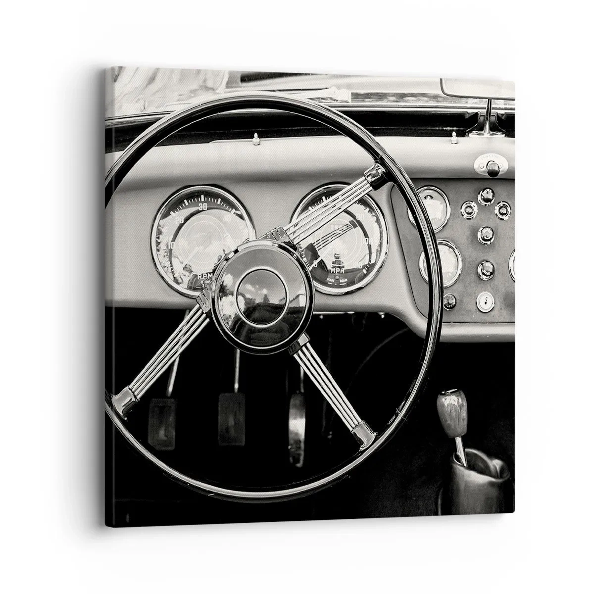 Cuadro sobre lienzo - Impresión de Imagen - El sueño de un coleccionista - 30x30 cm