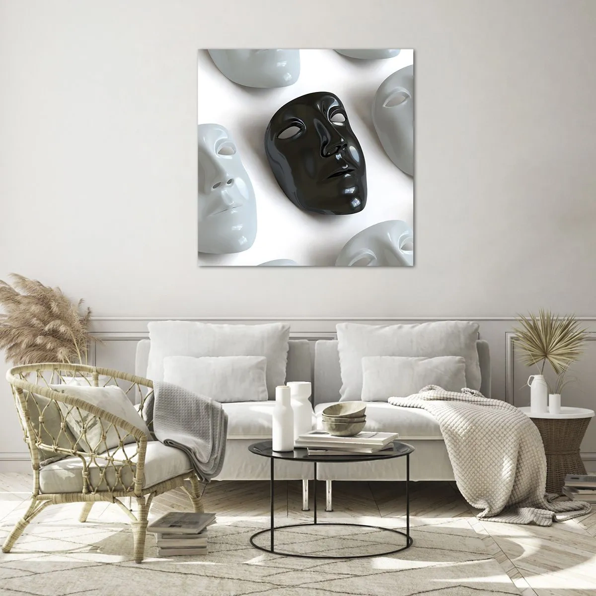 Cuadro sobre vidrio - Impresiones sobre Vidrio - ¿Cómo destacar? - 30x30 cm